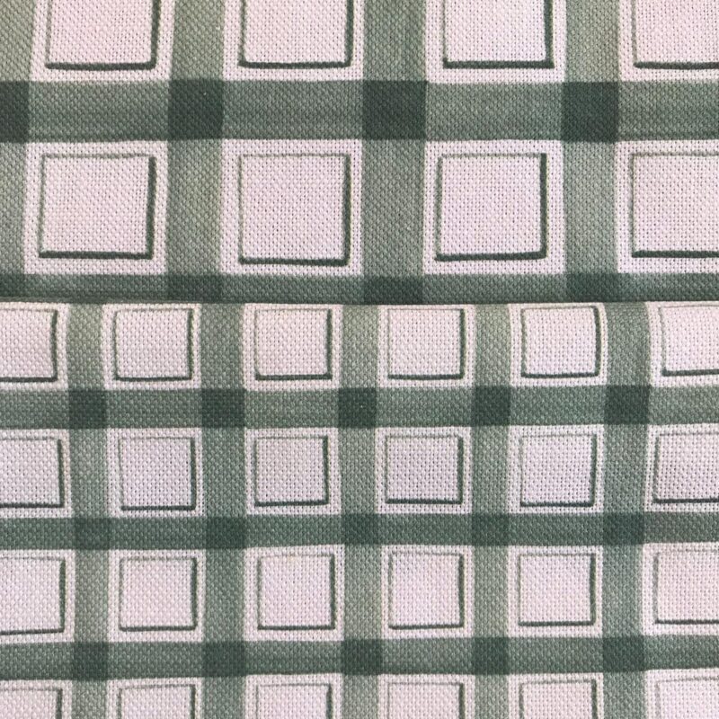 Corton Check Forest Green