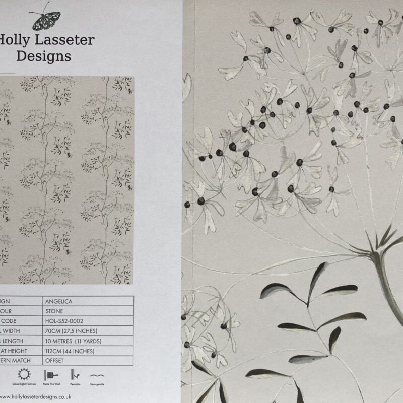 Angelica Stone Wallpaper SAMPLE