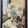 White Lilac. Oil on canvas board. 49.5x39cm Holly Lasseter Dorset Art Weeks