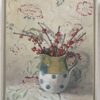 Spotty Jug. Oil on canvas board. Framed 27.7x33cm