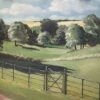 From Little Bredy Cricket Pitch,  30.5x20cm (Unframed)