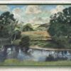 Sherdan Water on Exmoor. Oil on canvas board. 61.5x44.3 cm Holly Lasseter Dorset Art Week