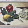 Spanish Fruit. Oil on canvas board. 43.8x33.5cm