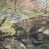 Eleanor's Bridge, Minterne Gardens Canvas board oil painting by Holly Lasseter